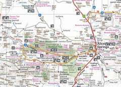 Northern Territory Hema Handy Map 13th Edition