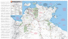 Northern Territory Hema Handy Map 13th Edition