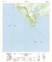 1929-3 Leeuwin 1:50k Topographic Map