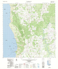 1929-4 Karridale 1:50k Topographic Map