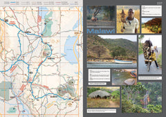 Africa Southern Travellers Atlas – map pages – Traks4Africa | Mapworld