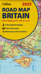 Britain Collins Folded Map 2025