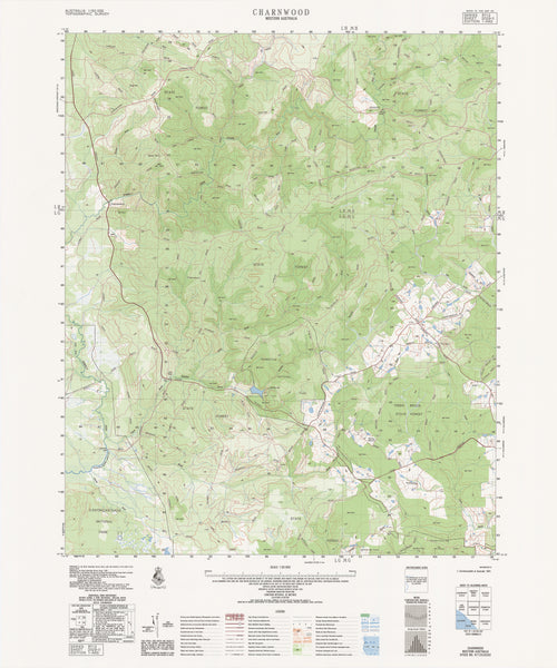 2029-2 Charnwood 1:50k Topographic Map