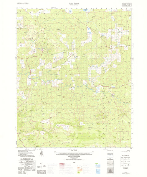 2129-2 Deeside 1:50k Topographic Map