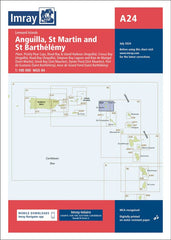 Anguilla, St Martin and St Barthélémy Imray Chart — Imray nautical chart
