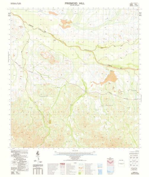 2350-1 Prismoid Hill 1:50k Topographic Map