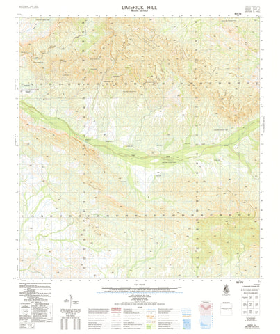 2451-2 Limerick Hill 1:50k Topographic Map