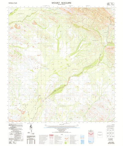 2451-3 Mount Maguire 1:50k Topographic Map
