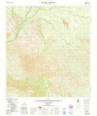 2551-3 Snowy Mount 1:50k Topographic Map