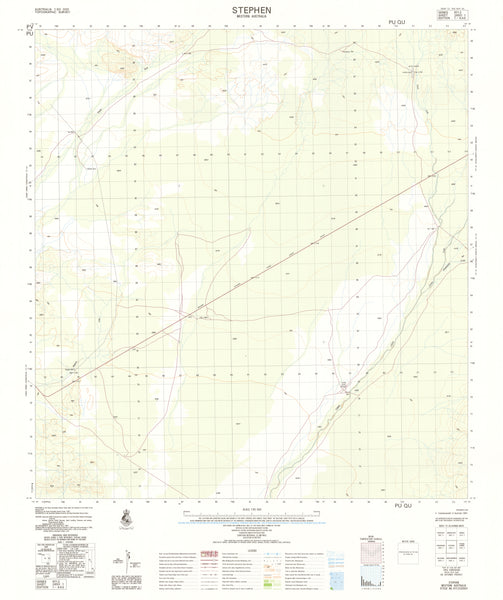 2650-1 Stephen 1:50k Topographic Map