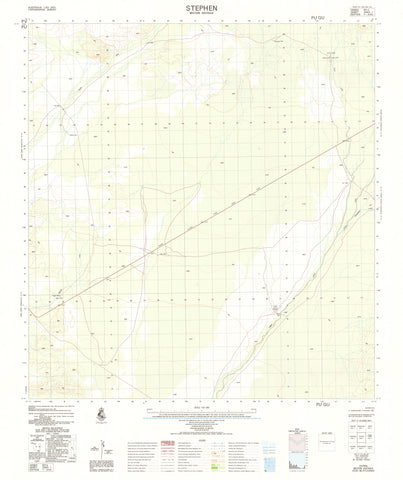 2650-1 Stephen 1:50k Topographic Map