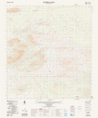 2651-2 Marralana 1:50k Topographic Map