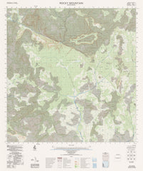 4065-2 Rocky Mountain 1:50k Topographic Map