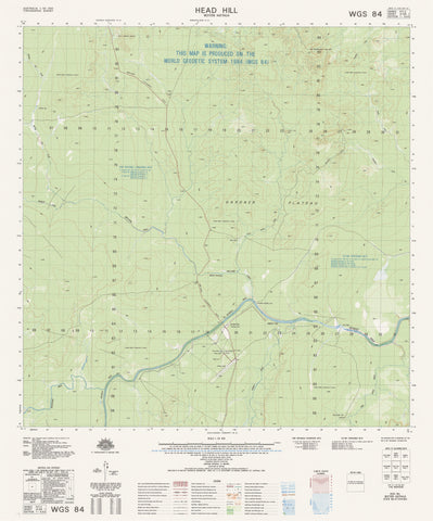 4166-1 Head Hill 1:50k Topographic Map