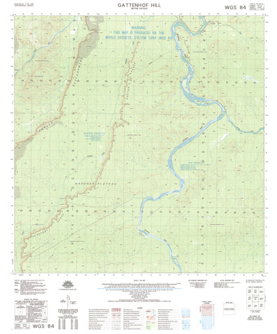4267-1 Gattenhof Hill 1:50k Topographic Map