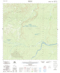 4267-3 Weekes 1:50k Topographic Map