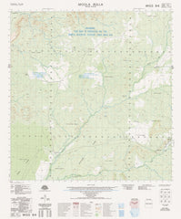 4361-1 Moola Bulla 1:50k Topographic Map