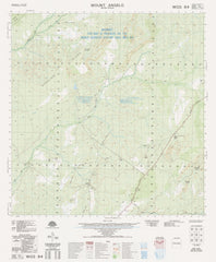 4361-2 Mount Angelo 1:50k Topographic Map