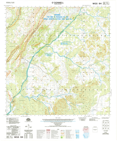 4362-2 O'Donnell 1:50k Topographic Map