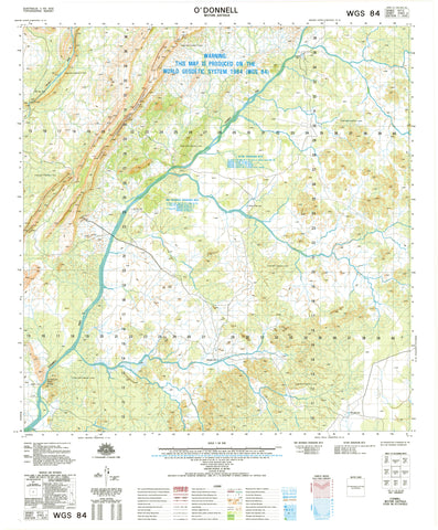 4362-2 O'Donnell 1:50k Topographic Map