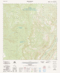 4364-2 Brockman 1:50k Topographic Map