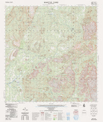 4462-4 Martys Yard 1:50k Topographic Map