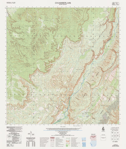 4464-4 Chamberlain 1:50k Topographic Map | Mapworld