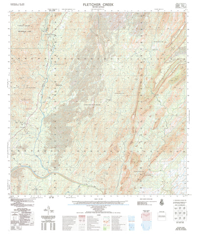 4563-3 Fletcher Creek 1:50k Topographic Map | Mapworld
