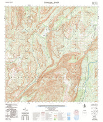 4565-3 Dunham River 1:50k Topographic Map | Mapworld