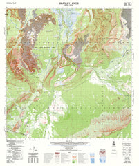 4766-3 Beasley Knob 1:50k Topographic Map | Mapworld