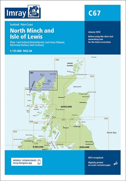 North Minch and Isle of Lewis Imray Chart