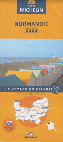 France Normandy 513 Map – France – Michelin | Mapworld
