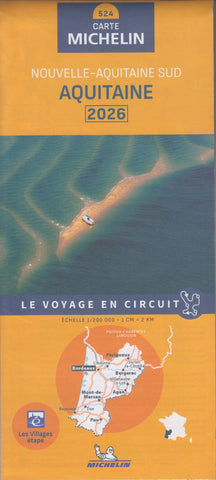 France Aquitaine 524 Map – France – Michelin | Mapworld