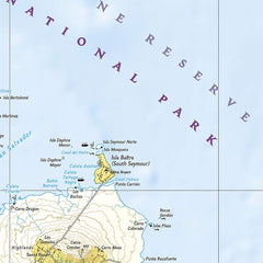 Galapagos National Geographic Folded Map