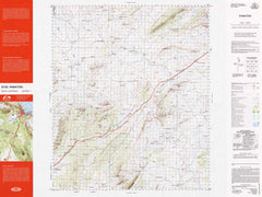 6732 Paratoo 1:100k Topographic Map
