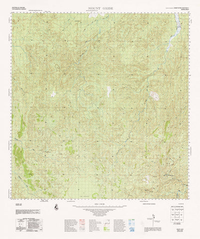 6759 Mount Oxide 1:100k Topographic Map