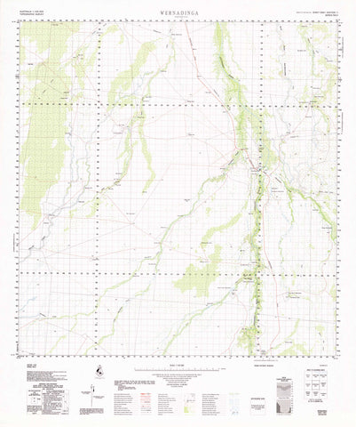 6861 Wernadinga 1:100k Topographic Map