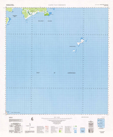 6864 Cape Van Diemen 1:100k Topographic Map