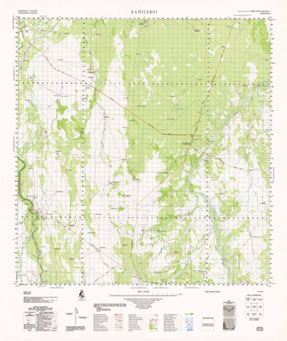 6959 Kamileroi 1:100k Topographic Map