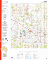 7025 Cannawigara 1:100k Topographic Map