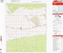 7127 Danyo 1:100k Topographic Map