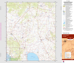Lake Victoria 7130 Topographic Map 1:100k