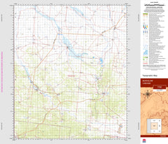 Buckalow 7132 Topographic Map 1:100k