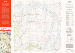 7156 Oorindi 1:100k Topographic Map