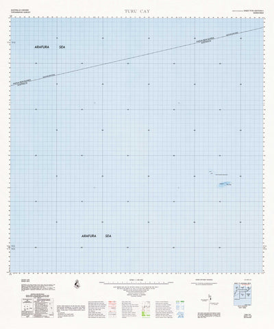 7178 Turu Cay 1:100k Topographic Map