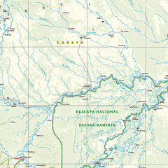 Peru National Geographic Folded Map