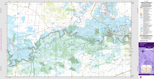 Wentworth 7229-N Topographic Map 1:50k