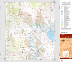 Popiltah 7231 Topographic Map 1:100k | Mapworld