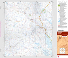 Milparinka 7238 Topographic Map 1:100k | Mapworld
