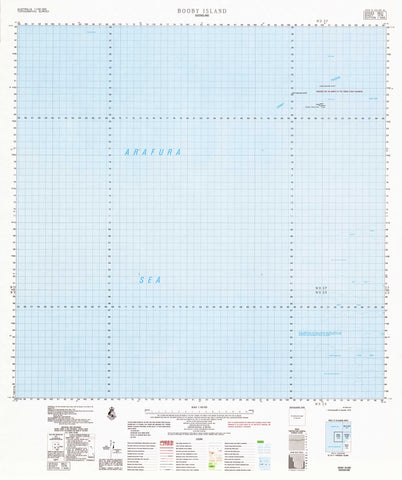 7276 Booby Island 1:100k Topographic Map